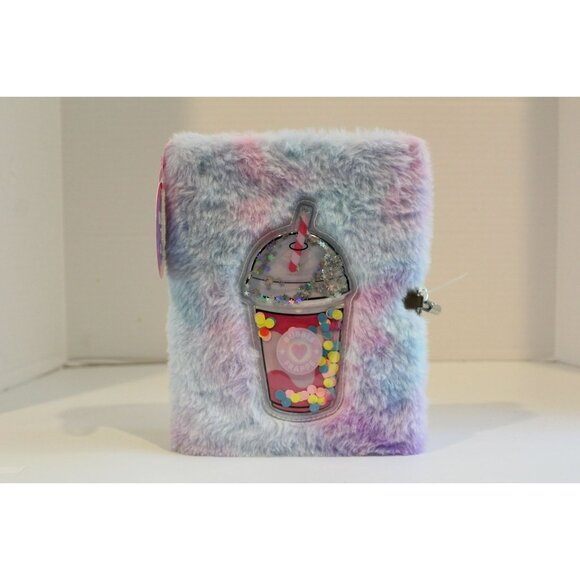 Bubble Tea Diary Ombre Fur Cover with Bubble Tea Gel Patch - Picture 3 of 3